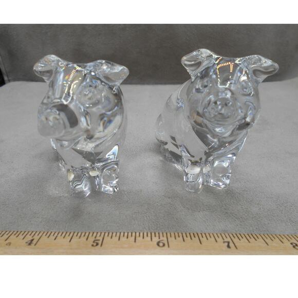 Princess House Crystal Pets Penelope Pig Design 24% Lead Crystal Germany - Picture 3 of 8
